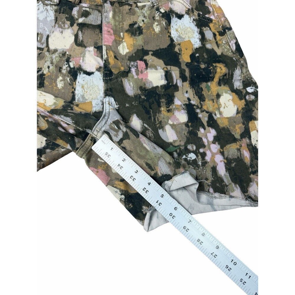 Anthropologie Pilcro Ultra High Rise Relaxed Carpenter Cut Shorts Womens Size 30 - Picture 6 of 8